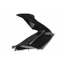 Carenaje lateral MXT, parte lateral delantera derecha, negro metálico para Honda PCX 125i / 150ccm 4 tiempos Año 2015-2018 JF28