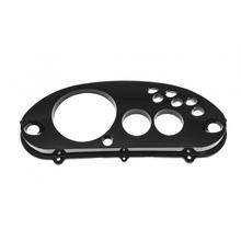 Capa do Painel de Instrumentos MXT, preto metálico para Gilera Runner