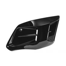 Carénage avant MXT, Grille de radiateur avant droite, noir métallisé pour Gilera Runner