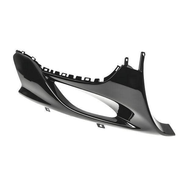 Sous-châssis MXT, carénage inférieur gauche, noir métallisé pour MBK Mach G 50ccm / Yamaha Jog R / RR