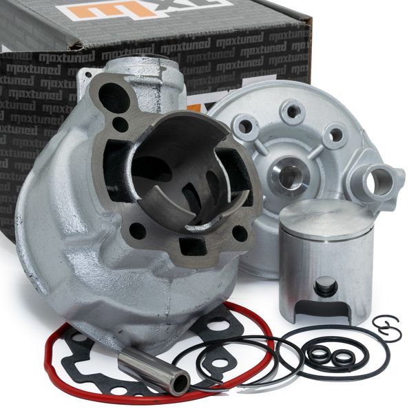 Zylinderkit MXT SPORT 80ccm LC komplett mit Zylinderkopf Kolben Dichtsatz für Minarelli AM6 LC