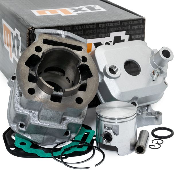 Cilinderkit MXT SPORT 70cc LC 47mm compleet met cilinderkop zuiger pakkingset voor Aprilia RS / Derbi GPR, Senda / Gilera RCR