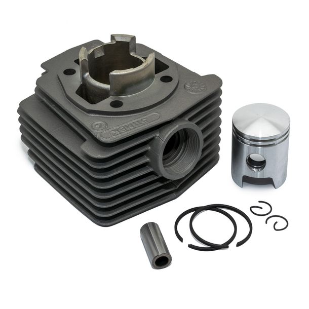 Cylindre MXT Standard 50ccm AC 39mm complet avec piston et joint de culasse pour MBK AV-10, AV-51