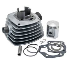 Cilinder MXT Standard 125ccm AC 52mm compleet met zuiger en afdichtingsset voor WSK 125ccm