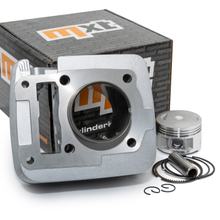 Cilinder MXT Standard 100ccm AC 54mm compleet met zuiger en pakkingsset voor Yamaha YBR 125ccm bouwjaar 2005-2014