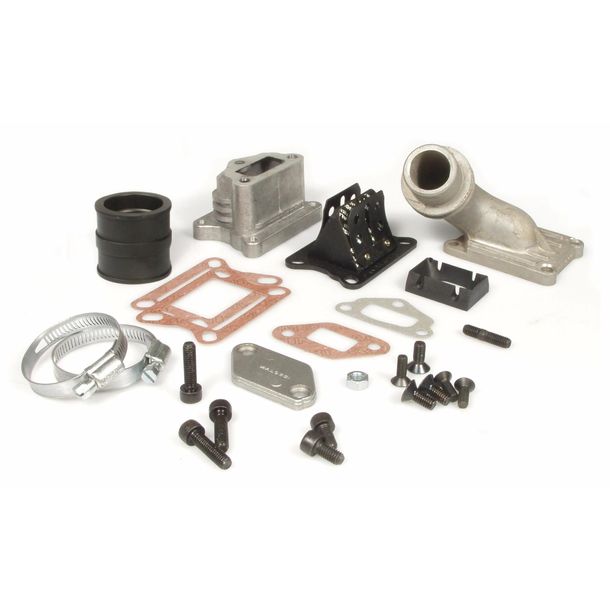 Ansaugstutzen Kit Malossi Membrandichtung für PHBL 25 für Vespa Special 50
