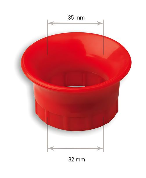 Malossi Velocity stacks Ø 32x25mm, without grid PVC