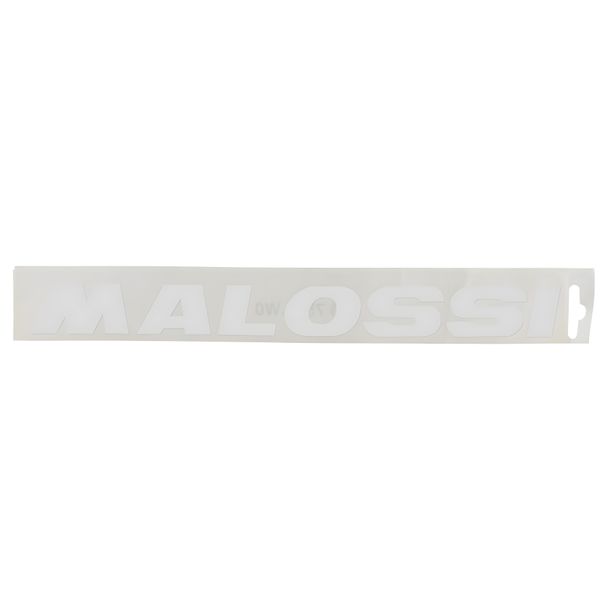 Sticker Malossii 32x3,5cm, wit, per stuk