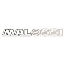 Aufkleber Set Malossi 22cm Logo silber, 10 Stück