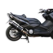 Pot d'échappement Malossi Maxi Wild Lion homologué pour Yamaha T-Max 530i E3 Année de fabrication 2012-2016