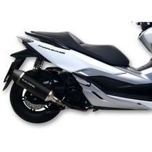 Pot d'échappement Malossi RX noir pour Honda Forza 125i E4 année 2018-19
