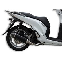 Pot d'échappement Malossi RX noir pour Honda SH 125-150i E4 année 2017-18