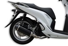 Výfuk Malossi RX Black s homologací pro Honda SH 125-150i E4 rok výroby 2017-18