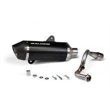 Echappement Malossi RX Noir pour Vespa GTS 125 IGET E4 année 2017-19