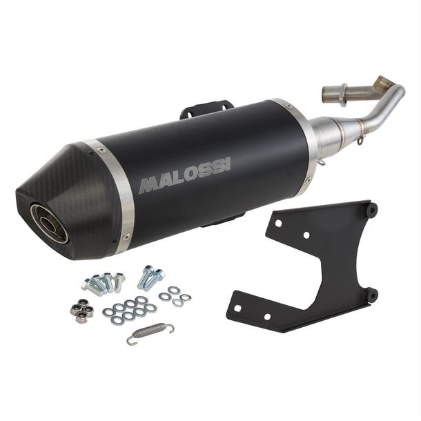 Escape Malossi RX Negro para Vespa Primavera 125i IGET E4 año 2017-18