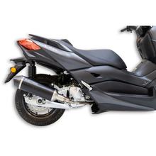 Silencieux d'échappement Malossi RX noir pour Yamaha X-Max 125i E4 année 2018-20