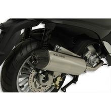 Échappement Malossi RX avec homologation pour Piaggio Beverly 250 E2 Année de fabrication 2004-05 / 300i E3 Année de fabrication 2009