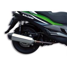 Échappement Malossi RX avec catalyseur et homologation pour Kymco Downtown 300i E2 Année de fabrication 2009-2014