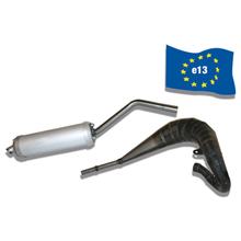Auspuff Malossi Supermoto MHR Replika mit Zulassung für MX50 Nj. 2002-05