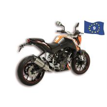 Uitlaatsysteem Malossi GP MHR Replika met typegoedkeuring voor KTM Duke 125i E3 bouwjaar 2011-2014 4T
