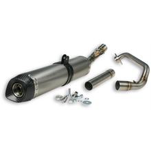Uitlaatsysteem Malossi GP MHR Replika met typegoedkeuring voor Yamaha YZF125R E3 bouwjaar 2014-2018 4T