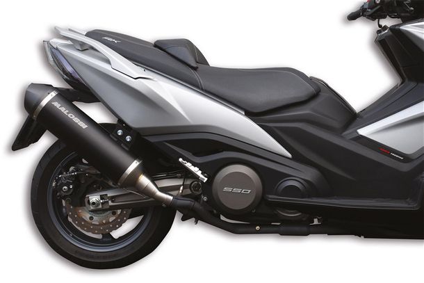 Malossi Maxi Wild Lion Exhaust System for Kymco AK 550i E4 year 2017-20