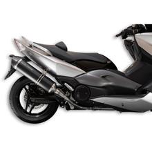 Système d'échappement Malossi Maxi Wild Lion avec homologation pour Yamaha T-Max 500i E3 Année de fabrication 2008-2011