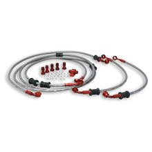 Bremsleitung Kit Malossi vorne / hinter MHR Bremse für Yamha T-Max 530i Bj. 2012-16 ohne ABS
