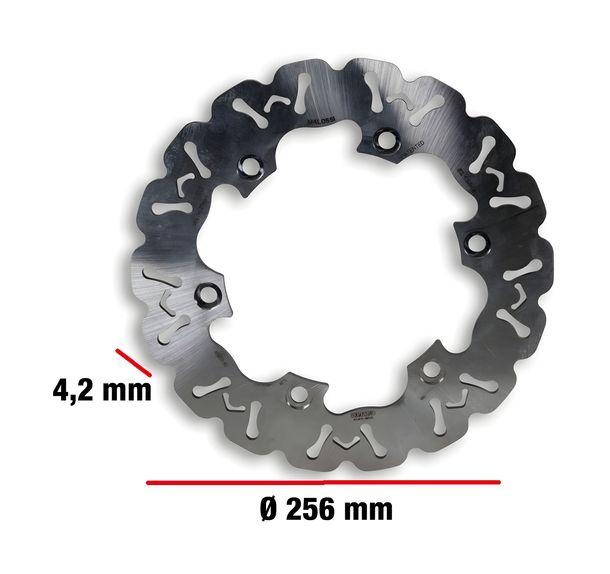 Bremsscheibe Malossi Whoop Disc Ø 256mm, Dicke 4,2mm, 0792 / 1023