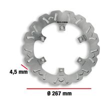 Disque de frein Malossi Whoop Disc Ø 267mm, épaisseur 4,5mm, 1032X