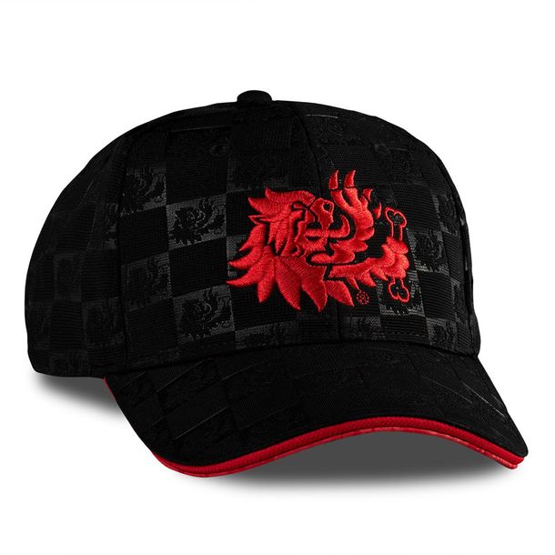 Cap Malossi Red Lion Head Cap, nero