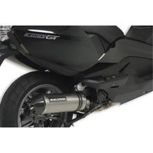Silenciador traseiro Malossi Escapamento Silenciador Maxi Wild Lion com homologação para BMW C650 GT E3 Ano 2012-15