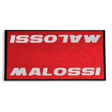Fußmatte Malossi 200x100x0,80cm, rot, weißes Malossi Logo