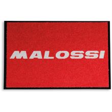 Fußmatte Malossi 80x60x0,80mm, rot, weißes Malossi Logo