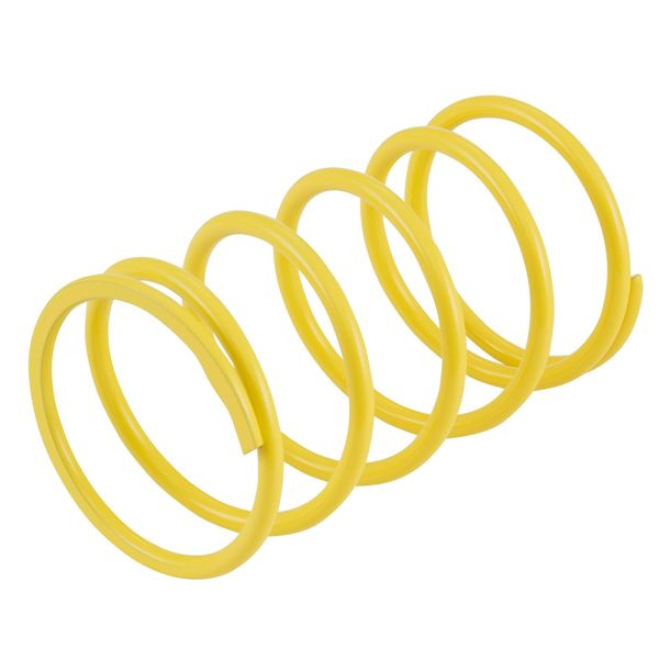 Muelle de contrapresión Malossi, diámetro exterior 67 x 120 mm, espesor 5 mm diámetro 6.25 k, amarillo para X-Max 300 E4 año 2017-