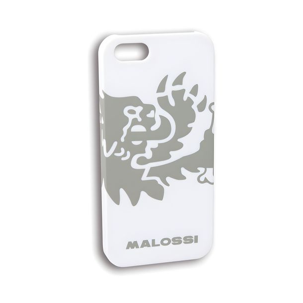 Malossi Loewe Logo Case for iPhone 4-4S, Grey, White