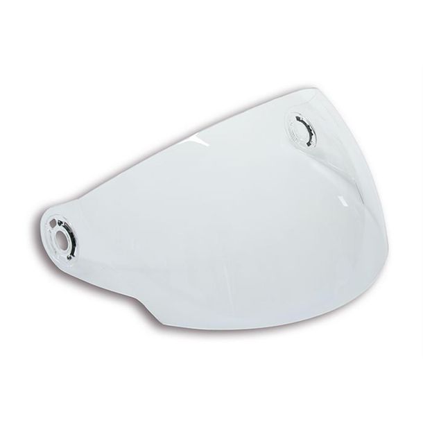 Helmvisier Malossi Klarglas, lang für Malossi Jet Helm