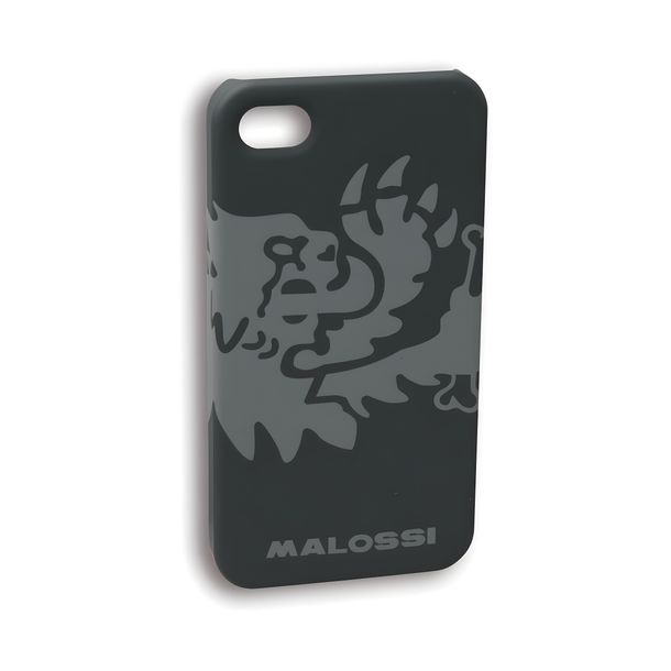 Funda protectora para teléfono móvil iPhone 4 - 4S Malossi, león, negro