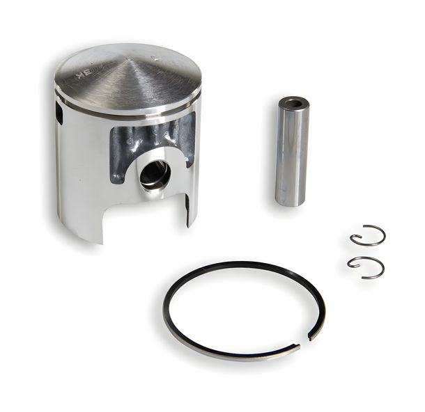 Pistone Malossi Ø 45,5 mm B, spinotto Ø 10 mm, 1 fascia elastica trapezoidale per Honda Camino/PX 50