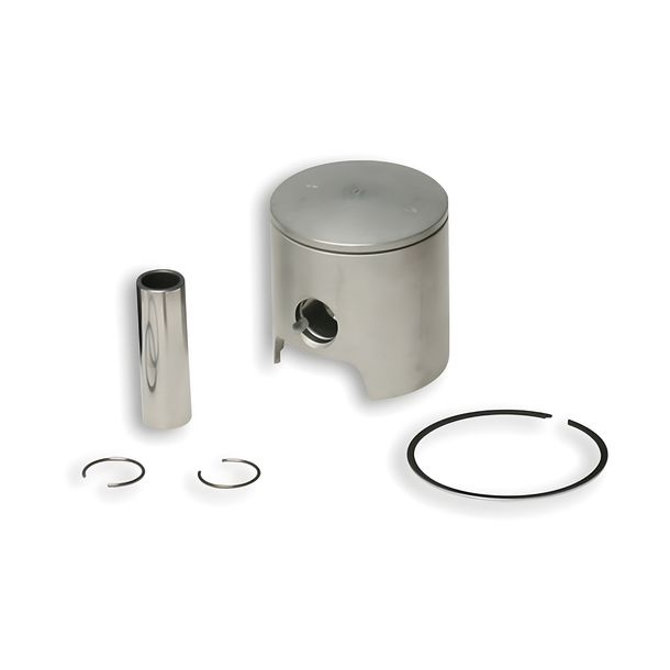 Pistone Malossi Ø 47,6 mm C, spinotto Ø 13mm, 1 fascia elastica trapezoidale per Piaggio/Minarelli orizzontale