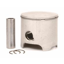 Malossi zuiger Ø 50 mm D, zuigerpen Ø 12 mm, 1 trapeziumvormige zuigerveer voor AM6/Derbi/Piaggio