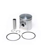 Piston Malossi Ø 55mm C, piston pin Ø 14mm, 2 semi-trapezoidal piston rings for Peugeot 100 AC 2T