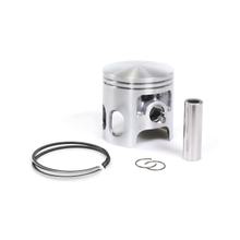 Malossi piston Ø 57.9mm, piston pin Ø 14mm, 2 trapezoidal piston rings for Minarelli 100 AC 2T
