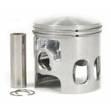 Pistón Malossi Ø 58,3 mm, pasador de pistón Ø 14 mm, 2 aros de pistón trapezoidales para Minarelli 100 AC 2T