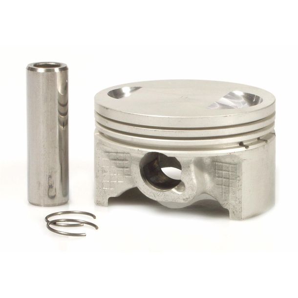 Pistone Malossi Ø 61 mm 0, spinotto Ø 14 mm, 3 segmenti trapezoidali per Honda 150 LC 4T 2V