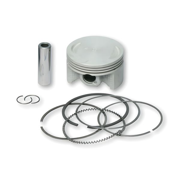 Pistone Malossi Ø 61 mm B, spinotto Ø 14 mm, 3 segmenti trapezoidali per Honda 150 LC 4T 2V
