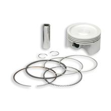 Malossi Piston Diameter 63 mm A, Piston Pin Diameter 14 mm, 3 Trapezoidal Piston Rings for Minarelli, Yamaha 125 4 V, Piaggio 125i AC 3 V