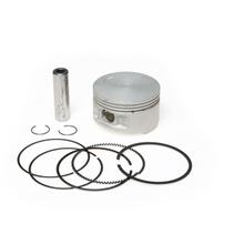 Malossi zuiger Ø 63 mm C, zuigerpen Ø 15 mm, 3 trapeziumvormige zuigerveren voor Yamaha 125-150 LC 4T 2V