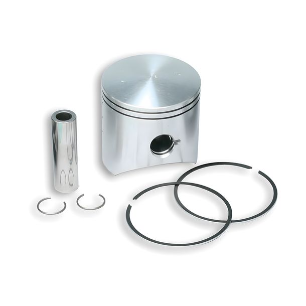 Piston Malossi Ø 65mm 0, axe de piston Ø 16mm, 2 segments de piston semi-trapézoïdaux pour Honda NSR125 LC 2T année 1993-