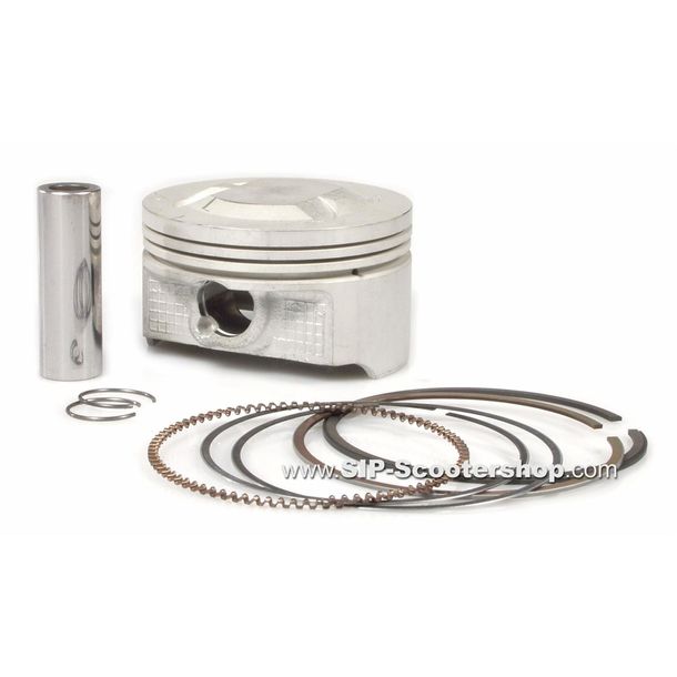 Malossi piston Ø 67mm 0, piston pin Ø 15mm, 3 piston rings trapezoidal for Rotax 120 LC 4T